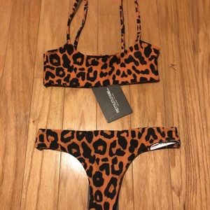 Pretty Little Thing Cheetah Bikini